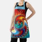 Personalisierte Drachenspirale Schürze (InSitu)