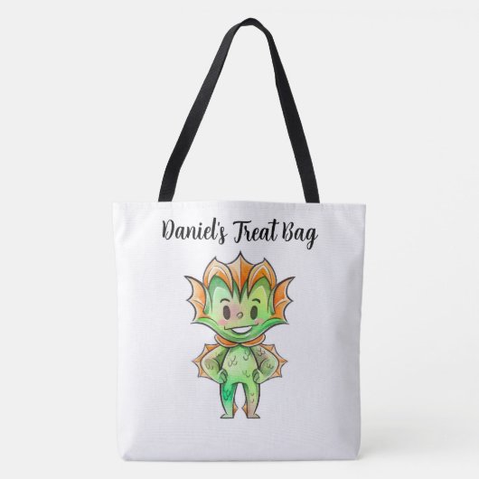 Personalisierte Dracula Leckerei Tote Tasche (Vorderseite)
