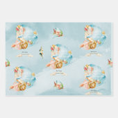 Personalisierte Dreamy Mermaid & Mermaid Waage Geschenkpapier Set (Vorderseite 3)