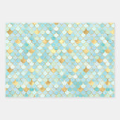 Personalisierte Dreamy Mermaid & Mermaid Waage Geschenkpapier Set (Vorderseite 2)