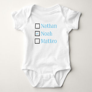 Personalisierte Drillinge Geschenk, Maßgeschneider Baby Strampler