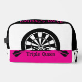 Personalisierte Druckausschnitt-Papiertüte Waschbeutel (Vorderseite)