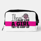 Personalisierte Druckausschnitt-Papiertüte Waschbeutel (Rückseite)