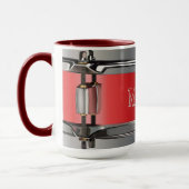 Personalisierte Drumming Up Drinks Tasse (Links)