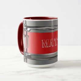 Personalisierte Drumming Up Drinks Tasse