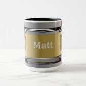 Personalisierte Drumming Up Drinks Tasse (Zentrum)