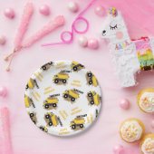 Personalisierte Dump Truck Construction Mud Boys N Pappteller (Party)