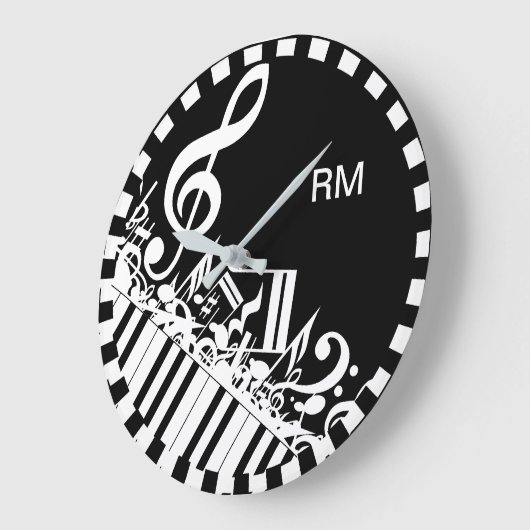 Personalisierte durcheinandergebrachte große wanduhr (Winkel)