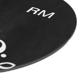 Personalisierte durcheinandergebrachte schneidebrett (Ecke)