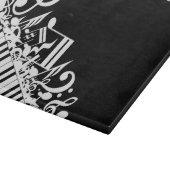 Personalisierte durcheinandergebrachte schneidebrett (Ecke)