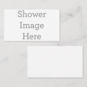 Amerikanisch, 8.9 cm x 5.1 cm Visitenkarte (Vorne/Hinten)