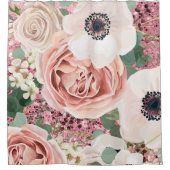 Personalisierte Duschvorhang Geometrische Gartenan (Vorderseite)