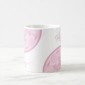 Personalisierte Dusky Rose Grand Millennial Mandal Kaffeetasse (Mittel)