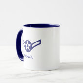 Personalisierte E-2-Luftwaffe Tasse (Vorderseite Links)