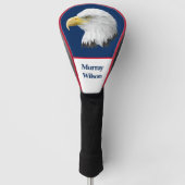 Personalisierte Eagle Golf Head Cover Golf Headcover (Vorderseite)