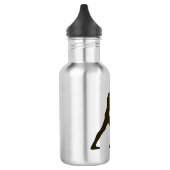 Personalisierte Edelstahlflasche (Links)