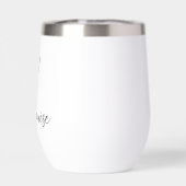 Personalisierte Edelstahltumoren | Benutzerdefinie (Rückseite)