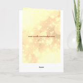 Personalisierte Ehefrau 8. Jubiläumsgratis Karte (Rückseite)