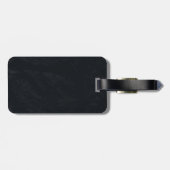 Personalisierte Ehefrau Bride Newly Weds Gepäckanhänger (Rückseite horizontal)