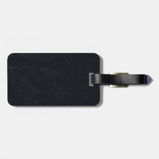 Personalisierte Ehefrau Bride Newly Weds Gepäckanhänger (Rückseite horizontal)