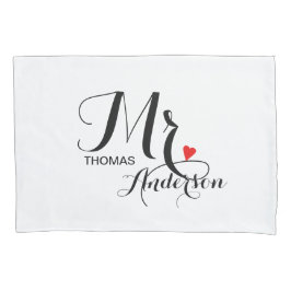 Personalisierte Ehepaare Kissenbezug