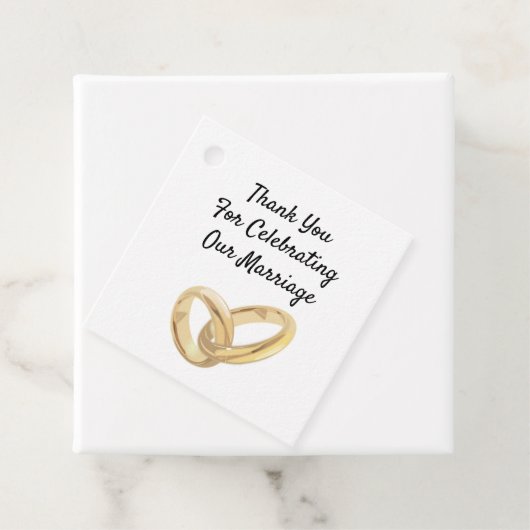 Personalisierte Ehereihen Geschenkanhänger (Beispiel)