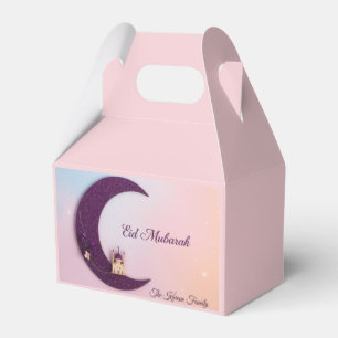 Personalisierte Eid Mubarak Geschenkboxen Geschenkschachtel