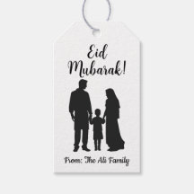 Personalisierte Eid-Mubarak-Geschenktasten - Famil