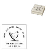 Personalisierte Eierkarton-Briefmarke Gummistempel (Stempel)