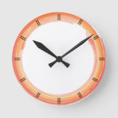 Personalisierte Eigenregulierung Runde Wanduhr (Vorderseite)