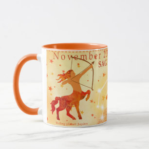 Personalisierte Eigenschaften des Sternzeichens Sc Tasse