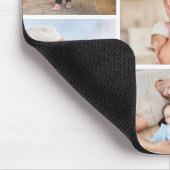 Personalisierte einfache 7-Foto-Collage Mousepad (Ecke)