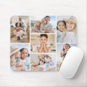 Personalisierte einfache 7-Foto-Collage Mousepad (Mit Mouse)