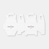 personalisierte, einfache minimale addieren Sie Ih Geschenkschachtel (Ungefaltet)