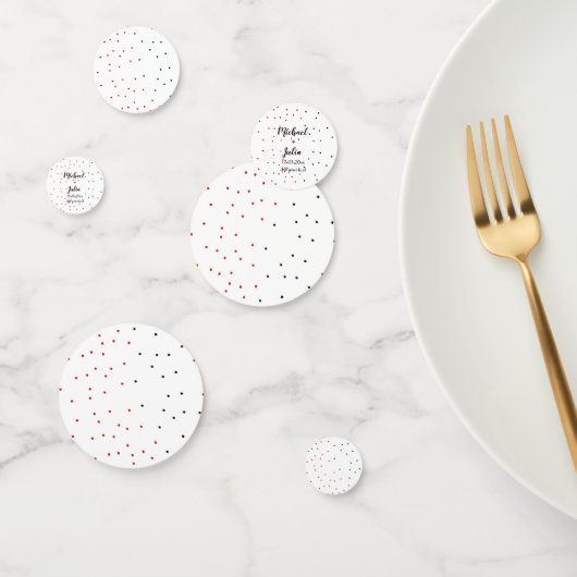 personalisierte einfache minimale addieren Sie Ihr Konfetti (Gruppe)