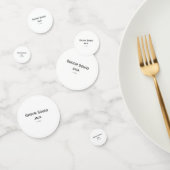 personalisierte einfache Monogramm fügen Sie Ihren Konfetti (Gruppe)