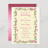 Personalisierte Einfachheit ist die beste Blumenho Postkarte (Vorne/Hinten)