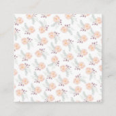 Personalisierte Einhorn-Geschenkmarke Begleitkarte (Rückseite)