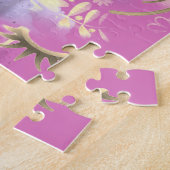 Personalisierte Einhorn-Gesichtshaut Rainbow Kids Puzzle (Seite)