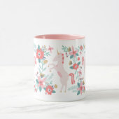 Personalisierte Einhornfelder Tasse (Zentrum)