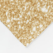 Personalisierte Einhornwasserfarbe Fleecedecke (Ecke)