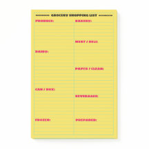 Personalisierte Einkaufsliste