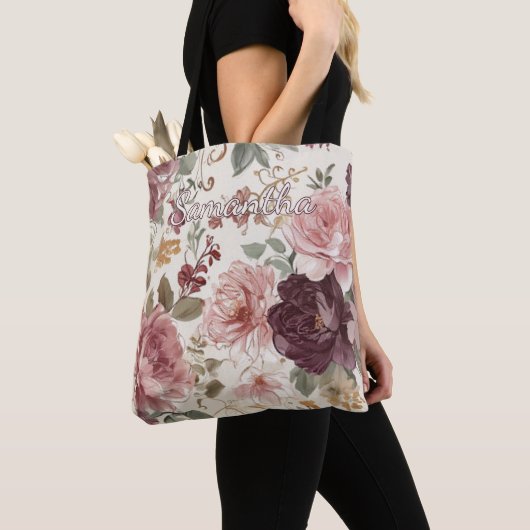 Personalisierte Einkaufstasche mit französischer f Tasche (Von Nahem)