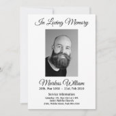 Personalisierte Einladung (Vorderseite)