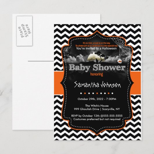 Personalisierte Einladung (Vorne/Hinten)