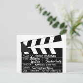 Personalisierte Einladung auf der Postkarte (Stehend Vorderseite)