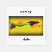 personalisierte Einladung Serviette (Vorderseite)