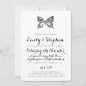 Personalisierte Einladung zum Hochzeitsfeiern (Vorderseite)