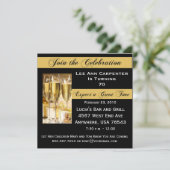 Personalisierte Einladung zur 70. Geburtstagsparte (Stehend Vorderseite)