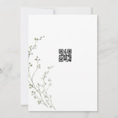 Personalisierte Einladung zur Hochzeit (Rückseite)